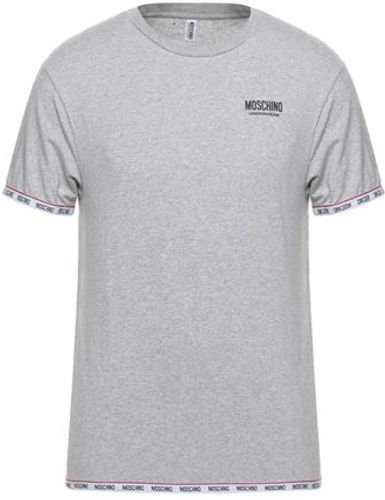 Uomo T-shirt intima Grigio chiaro XS 92% Cotone 8% Elastan