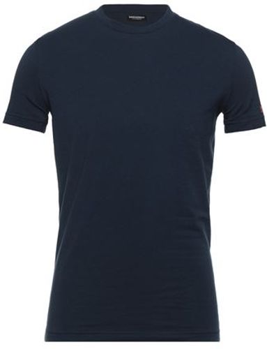 Uomo T-shirt intima Blu notte XS 95% Cotone 5% Elastan