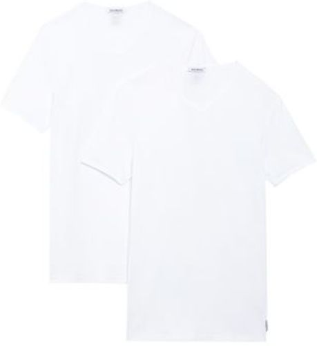 Uomo T-shirt intima Bianco S 95% Cotone 5% Elastan