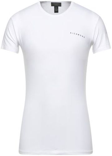 Uomo T-shirt intima Bianco 48 94% Cotone 6% Elastan