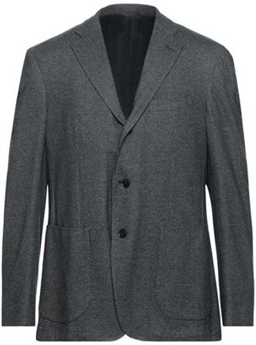 Uomo Blazer Piombo 54 70% Cachemire 30% Cotone