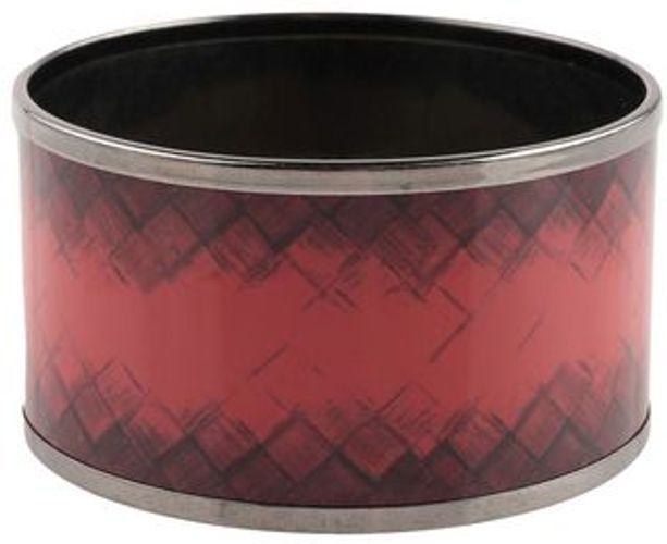 Donna Bracciale Rosso M Metallo