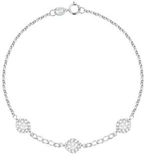 Donna Bracciale Bianco one size Oro bianco