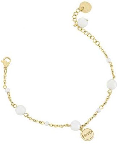 Donna Bracciale Oro one size Acciaio Perle