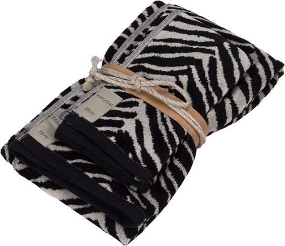 AFRICA Coppia(1+1). ospite e asciugamano - 38x50 + 50x110 -GRIGIO