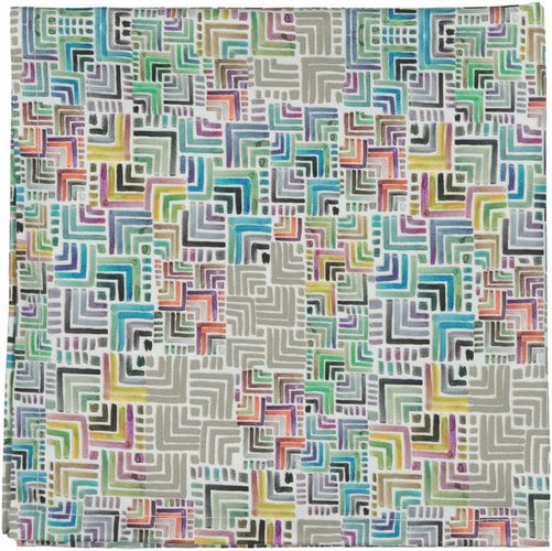 GEOMETRIE Set 4 tovaglioli 45x45 cm -MULTICOLOR MICRO