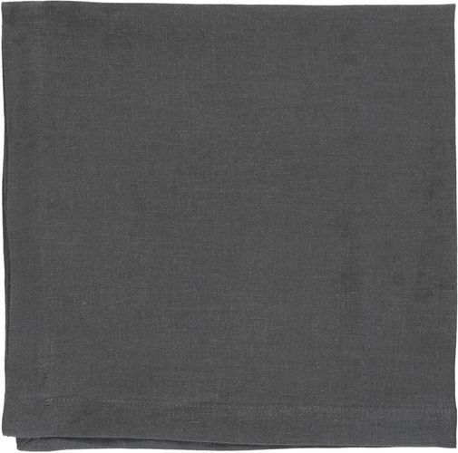 SOFFIO Set 4 tovaglioli -50X50-PIOMBO SCURO