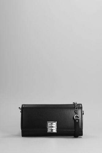Borsa a spalla 4 G in Pelle Nera