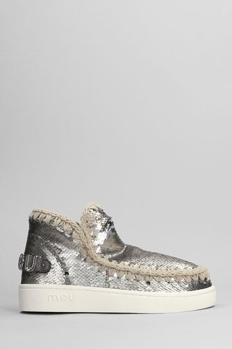 tronchetti tacco basso Eskimo Sneaker in tecnico Canna di fucile