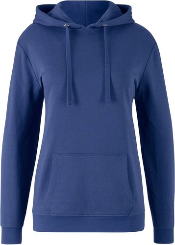 Felpa basic con cappuccio (Blu) - bpc bonprix collection
