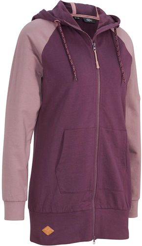 Felpa in cotone biologico con zip (viola) - bpc bonprix collection