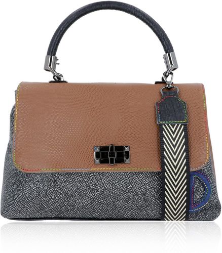 Borsa a mano Prana in pelle con tracolla
