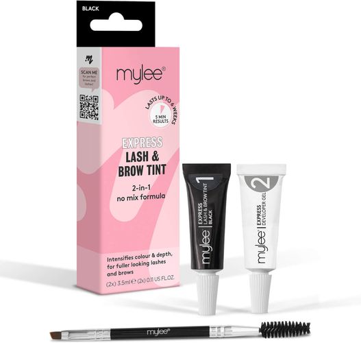 Express 2-in-1 Lash and Brow Tint 7ml (Various Shades) - Black