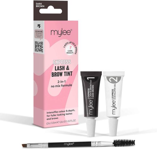 Express 2-in-1 Lash and Brow Tint 7ml (Various Shades) - Dark Brown