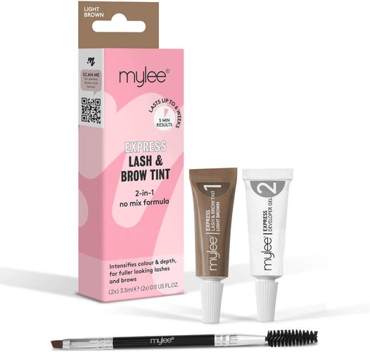 Express 2-in-1 Lash and Brow Tint 7ml (Various Shades) - Light Brown