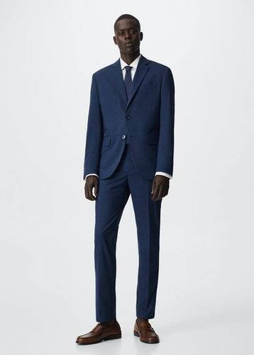 Giacca completo slim fit microstruttura