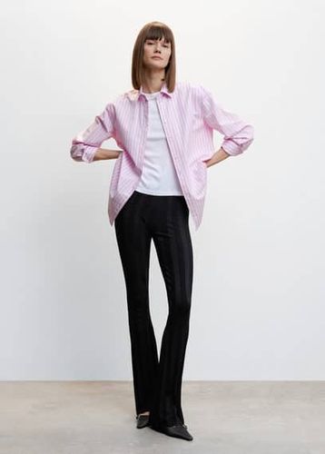 Pantaloni maglia scampanati