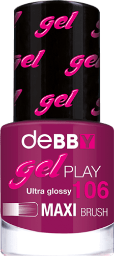 smalto gelPLAY - disponibile in 32 colori - 106 all over magenta