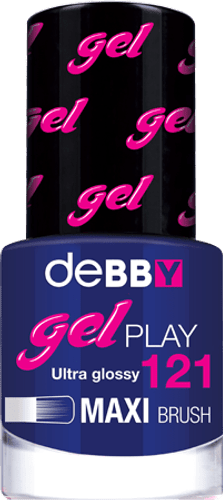 smalto gelPLAY - disponibile in 32 colori - 121 blu acceso