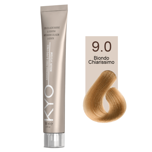 Ammonia Free e PPD Free Tinta Capelli - 9.0 Biondo Chiarissimo