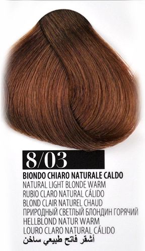 Tinta Capelli - 8.03 Biondo Chiaro Naturale Caldo