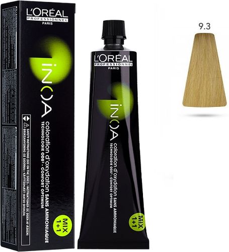 L'Oreal Inoa Tintura - 9.3 Biondo Chiarissimo Dorato