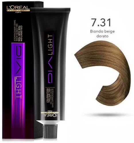 L'Oreal Dia Light Tintura - 7.31 Biondo Beige Dorato Cenere