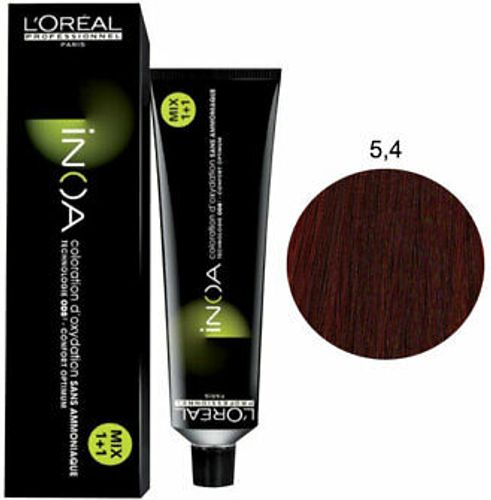 L'Oreal Inoa Tintura - 5.4 Castano Chiaro Rame