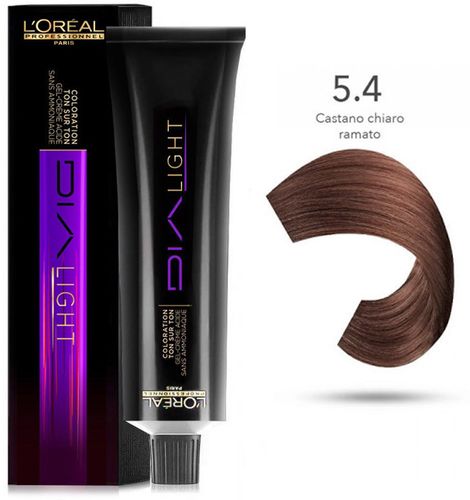 L'Oreal Dia Light Tintura - 5.4 Castano Chiaro Rame