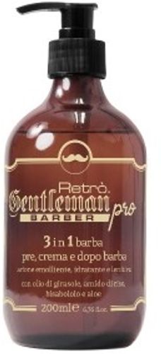Gentleman 3 In 1 Pre, Crema e Dopobarba - 200 ml