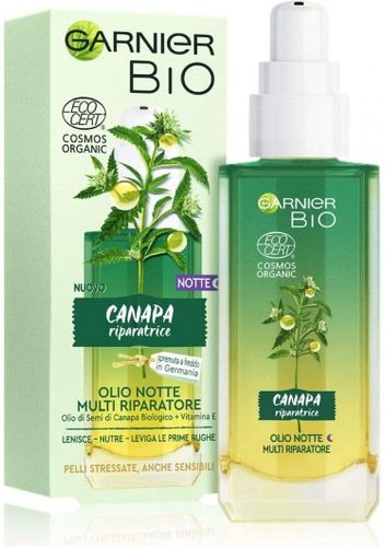 Bio Olio Notte Riparatore Canapa - 30 ml
