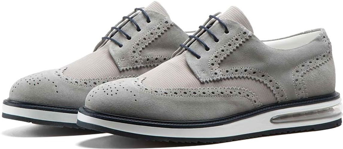 SCARPE BARLEYCORN AIR IN CAMOSCIO E TESSUTO GRIGIO
