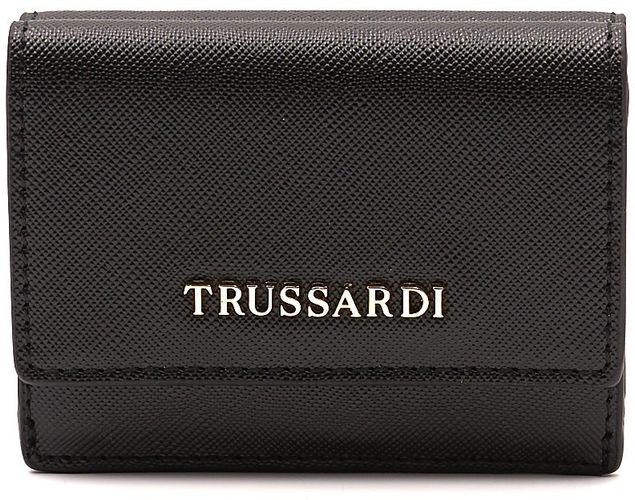 PORTAFOGLIO PICCOLO TRUSSARDI JEANS CON TRE TASCHE