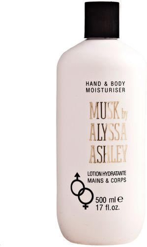 Musk Body Lotion Flacone 500 ml Alyssa Ashley Donna Viso e Corpo