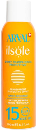 Spray Trasparente Protettivo Spf15 Protezione Media 200 ml Arval