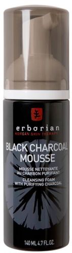 Black Charcoal Mousse Nettoyante Purifiant Detergenti 140 ml Erborian