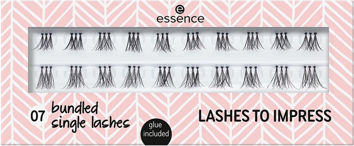 Lashes To Impress+Glue 07 Bundled Single Lashes Ciglia + Colla Essence