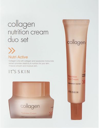 Nurturing Collagen Gift Set Siero Viso 30ml + Maschera Occhi It'S Skin