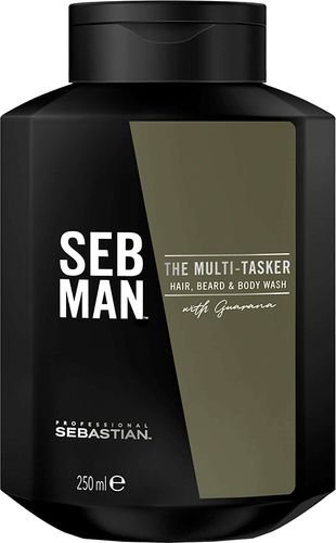 The Multi-Tasker Detergente Capelli, Barba e Corpo 250 ml Seb Man