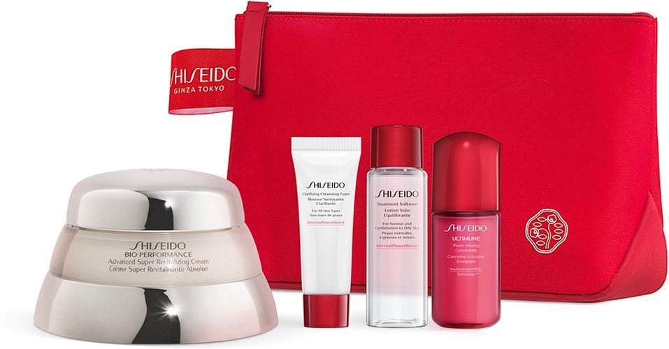 Bio-Performance Advanced Super Revitalizing Cream Pouch Set Trattamenti Viso Donna Shiseido