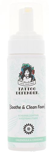 Soothe & Clean Foam Mousse Detergente Lenitiva 150 ml TATTOO DEFENDER