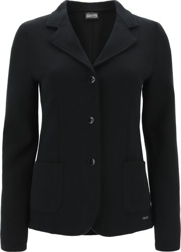 Blazer in felpa elasticizzata con chiusura a tre bottoni