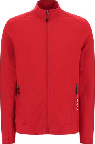 Felpa leggera full zip con tasche zippate